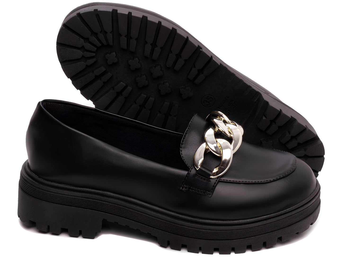 Mocassim Lux Preto